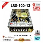 Power Supply Trafo Meanwell LRS-100-12 DC 12V 8.5A 100W | Mean Well